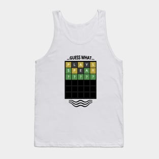 Guess the Word - Wordle Tank Top